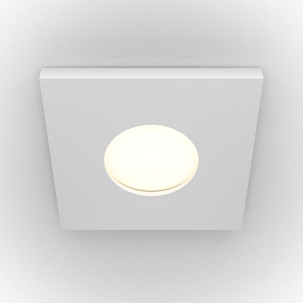 Maytoni Stark Downlight, Einbauleuchte GU10 Weiss IP65