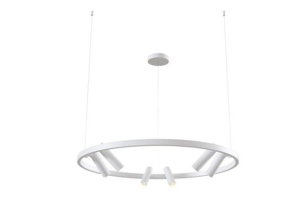 Maytoni Satellite LED Pendelleuchte, Hängeleuchte 42W Weiss Warmweiss