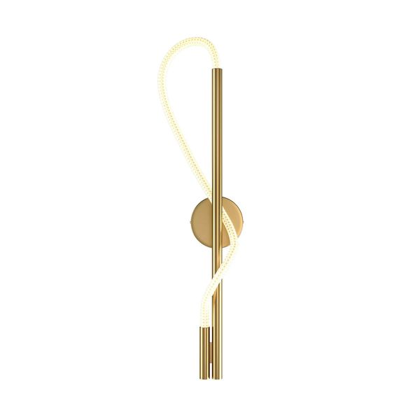 Maytoni Tau LED Wandleuchte, Wandlampe 13W Gold-Farbe Warmweiss