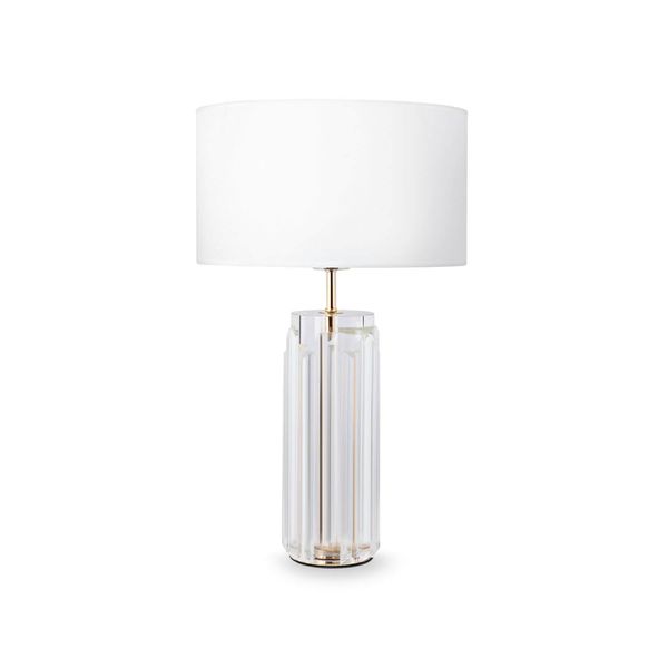 Maytoni Muse Tischleuchte, Tischlampe E27 Gold-Farbe