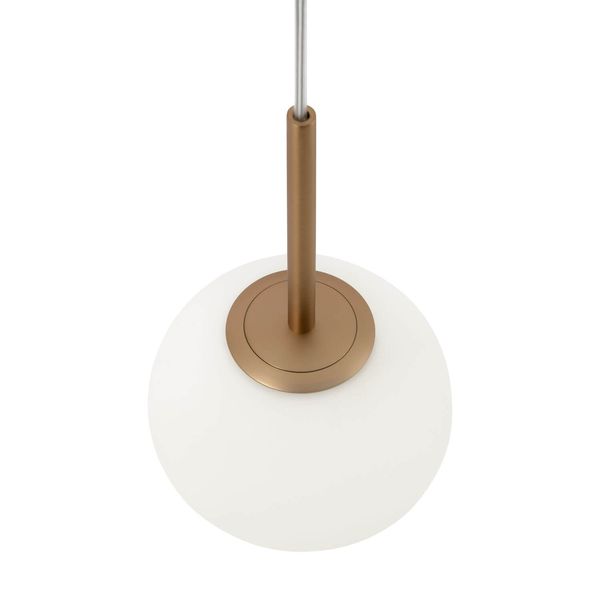 Maytoni Basic form Pendelleuchte, Hängeleuchte E14 30cm Gold-Farbe