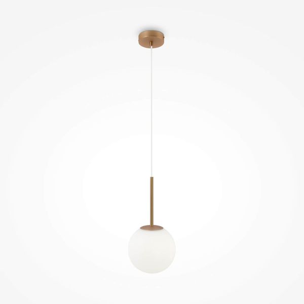 Maytoni Basic form Pendelleuchte, Hängeleuchte E14 36cm Gold-Farbe
