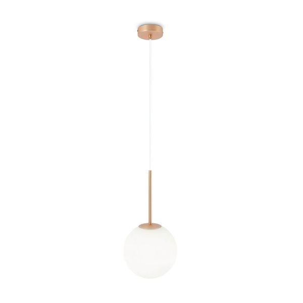Maytoni Basic form Pendelleuchte, Hängeleuchte E14 40cm Gold-Farbe