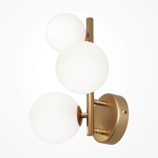 Maytoni Dallas Wandleuchte, Wandlampe 3x G9 Gold-Farbe
