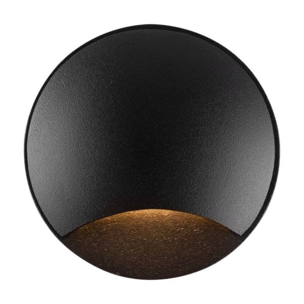 Maytoni Biscotti LED Bodeneinbauleuchte 3W Grundeinbaulampe Schwarz IP65 Ø62mm