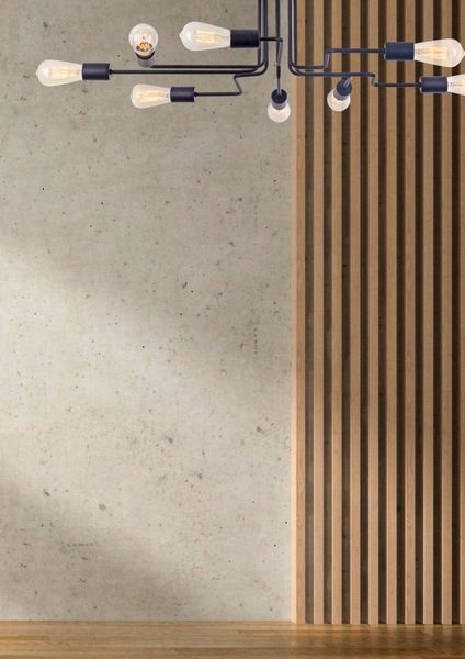 Maytoni Gilbert Deckenleuchte 8x E27 Schwarz