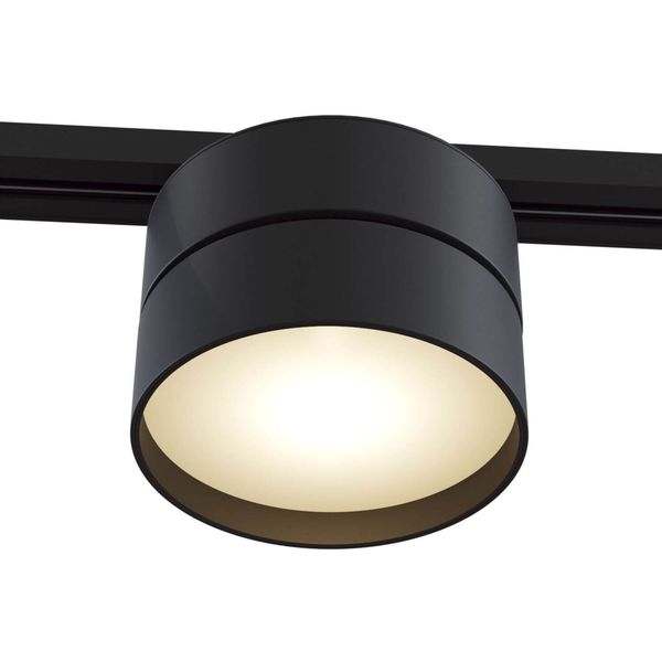 Maytoni ONDA 1-Phasen System UNITY LED Stromschienenleuchte 18W 3000K Schwarz 11,1 cm Warmweiss