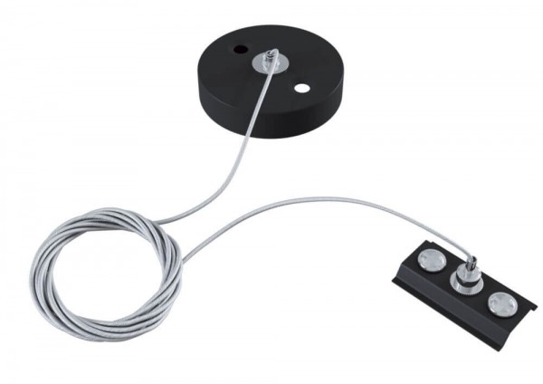 Maytoni Stromschienen Abhängeset, Kabel für Aufhändung / Pendel Schwarz