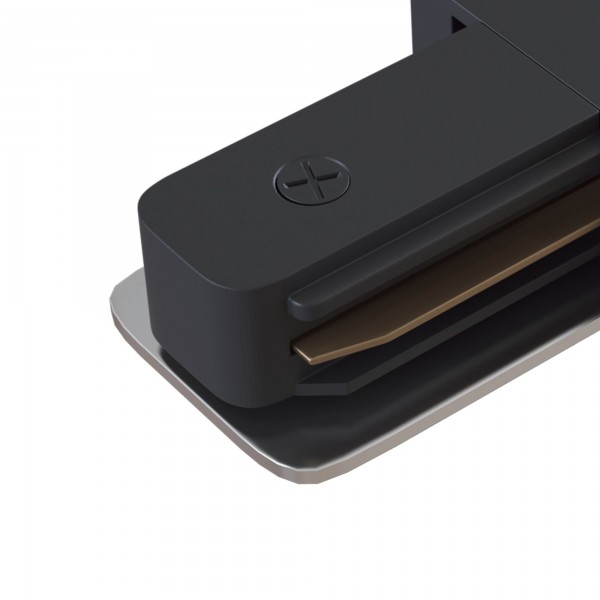 Maytoni Stromschienen T-Verbinder 3-fach Schwarz Aluminium