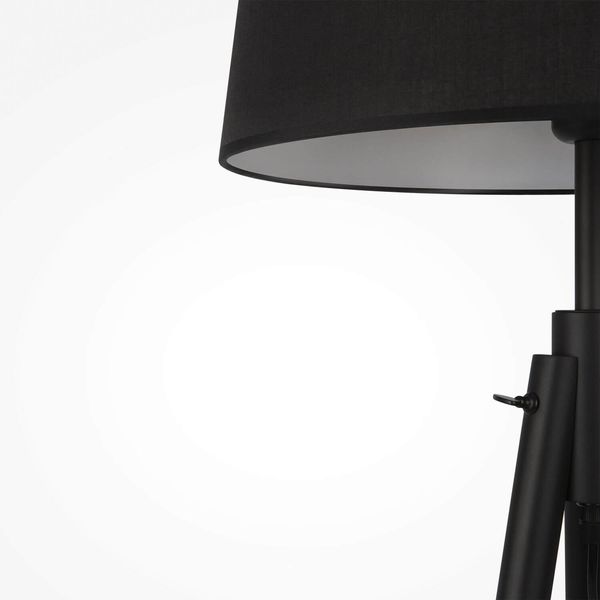 Maytoni Calvin Stehleuchte, Stehlampe E27 Schwarz