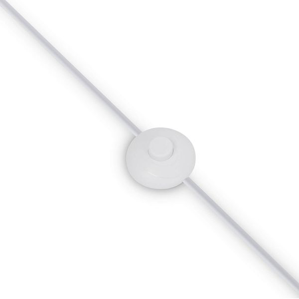 Maytoni Calvin Stehleuchte, Stehlampe E27 Weiss
