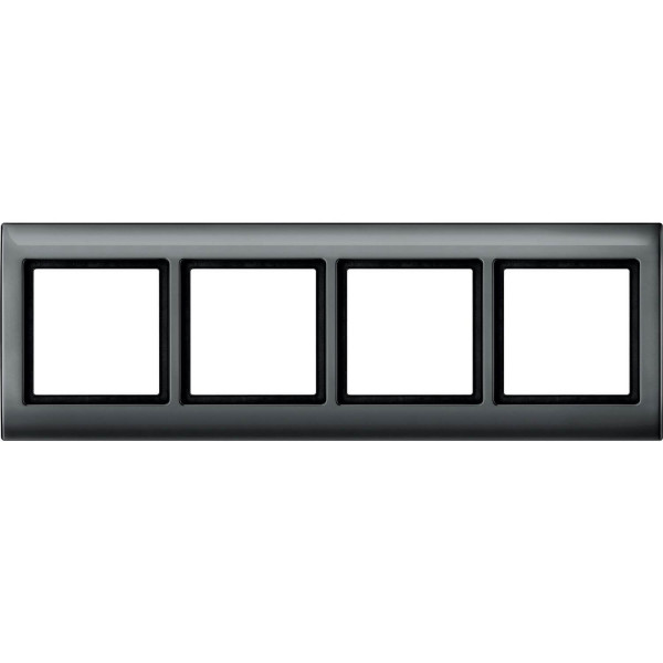 Merten 400414 AQUADESIGN-Rahmen, 4fach, anthrazit