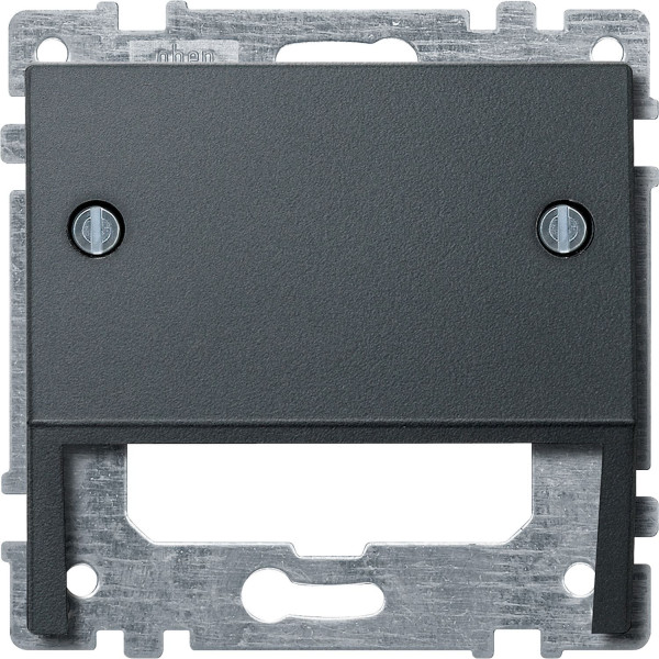 Merten 464614 Schrägauslass, anthrazit, System M