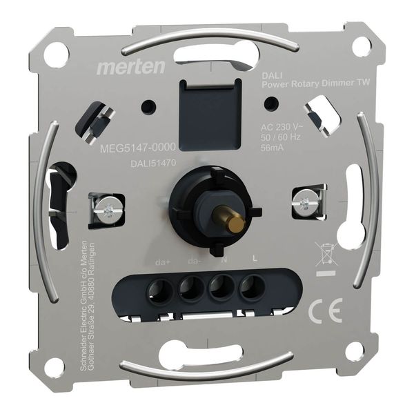 Merten MEG5147-0000 DALI-Drehdimmer-Einsatz Tunable White mit Spannungsversorgung