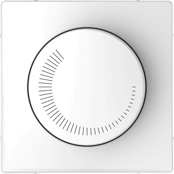 Merten MEG5251-6035 Zentralplatte für Drehzahlsteller, Lotosweiß, System Design