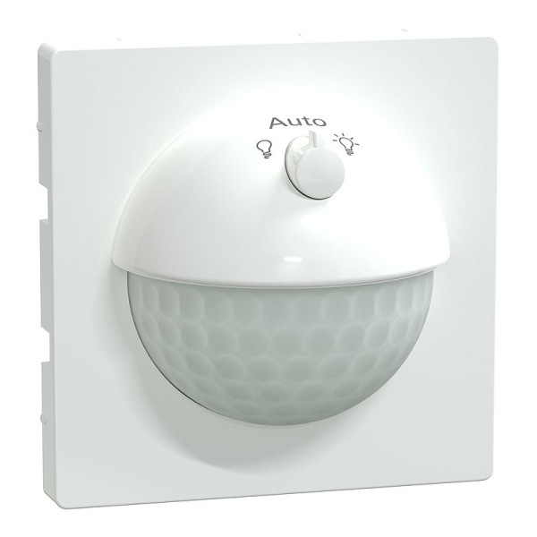 Merten MEG5711-6035 ARGUS 180 UP Präsentmelder Sensor-Modul mit Schalter System Design lotosweiß glänzend