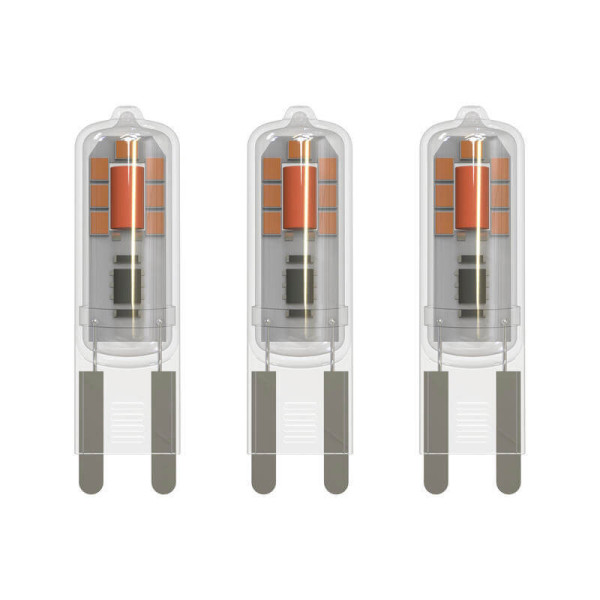 Müller Licht LED Lampe 2.3W 21W 220-240V G9 200lm 300° 2700K 3x 400465