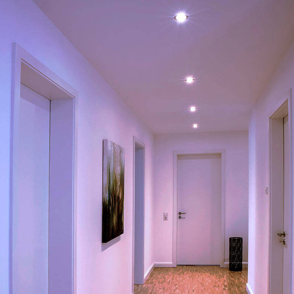 Müller Licht LED Einbauleuchte tint Spotlights, white+color, 3x 404051