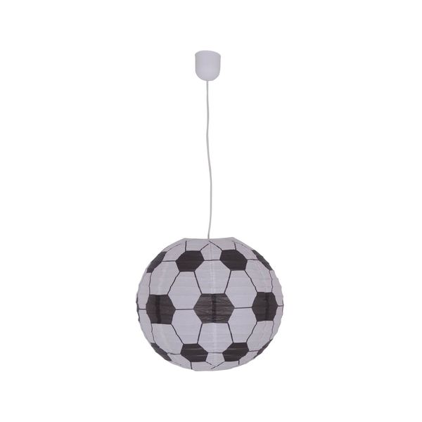 Näve E27 Lampenschirm KID BALLON Ø40cm weiß Fußball 4113982