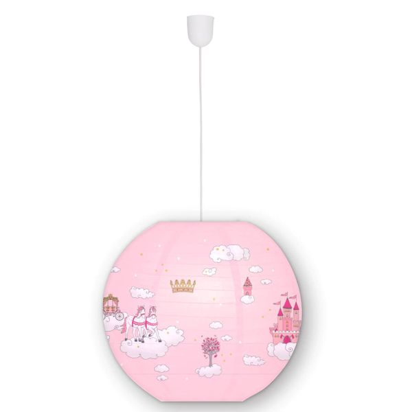 Näve Lampenschirm KID BALLON Ø40cm bunt Prinzessin 4117004