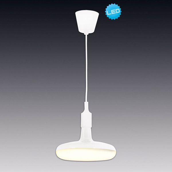 Näve LED Pendelleuchte UFO Ø22cm 22W Warmweiss weiß 6096923