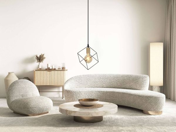 Näve LED Pendelleuchte CANTO 16x16cm schwarz 6122022