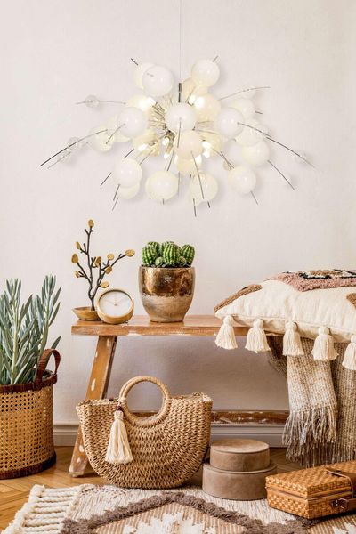 Näve G9 Pendelleuchte EXPLOSION Ø98cm weiß 7030923