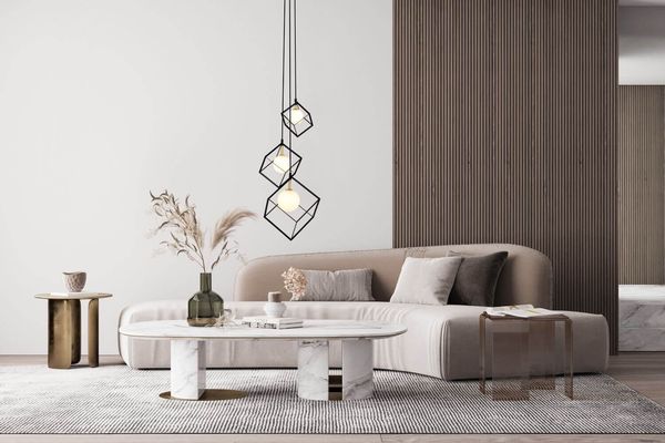 Näve G9 Pendelleuchte CADRE 40x40cm schwarz 7083022