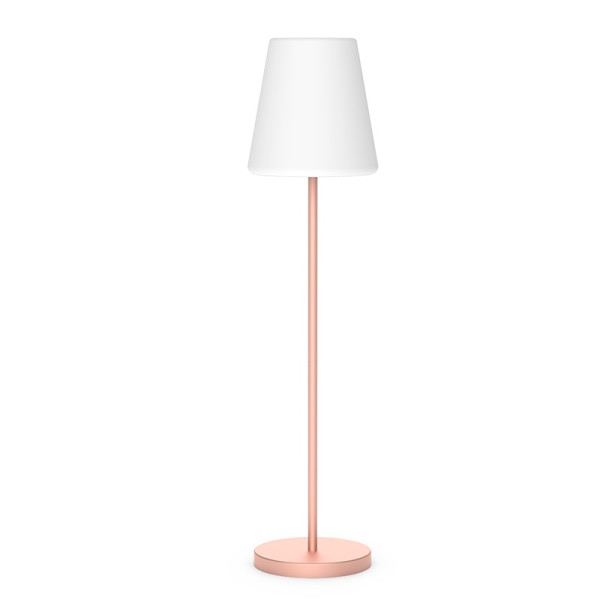 NewGarden LOLA SLIM 180 LED Stehlampe rose-gold 180cm + RGB, Akku, Fernbedienung Innen & Außen IP65