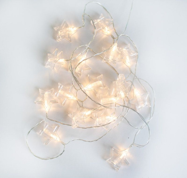 NewGarden BIANCA LED Lichterkette 4,5m 16x Innen & Außen IP44 wasserfest
