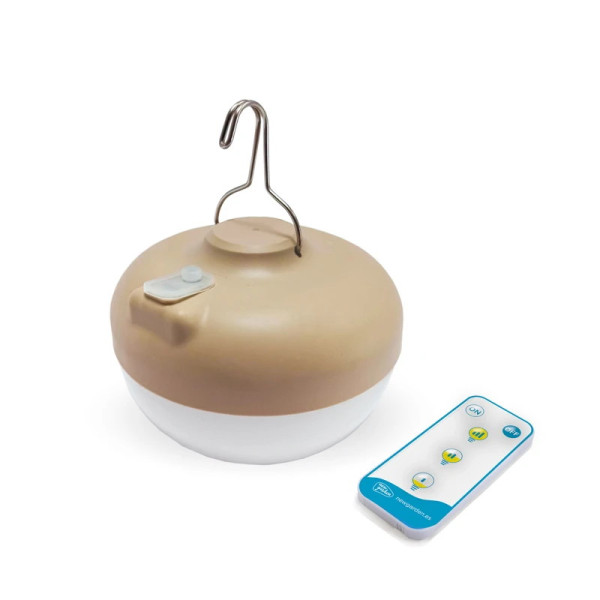 NewGarden CHERRY LED Mobile Hängeleuchte beige Akku, Fernbedienung Innen & Außen IP54