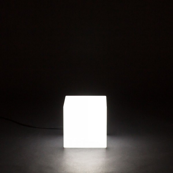 NewGarden CUBY 20 LED Outdoor Leuchtwürfel für Garten, Balkon 20cm E27 Innen & Außen IP65