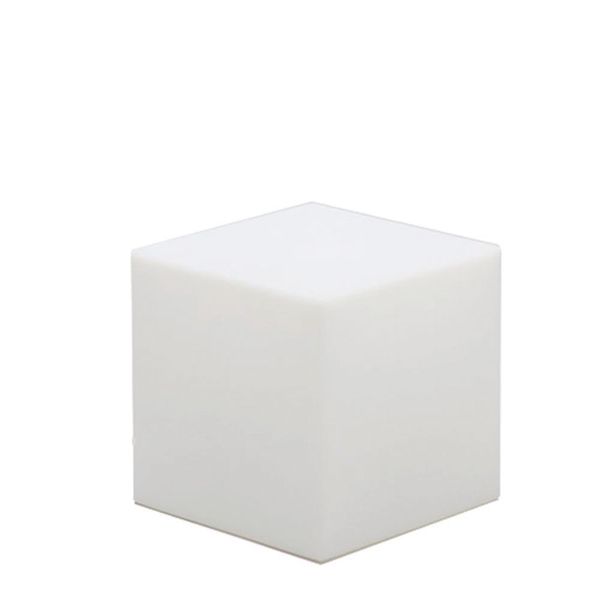 NewGarden CUBY 45 LED Beistelltisch, Leuchtwürfel 45cm beleuchtet E27 Innen & Außen IP65