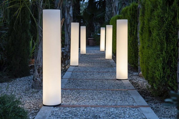 NewGarden FITY 100 LED Outdoor Säulenleuchte 100cm warmweiss G13 Innen & Außen IP65
