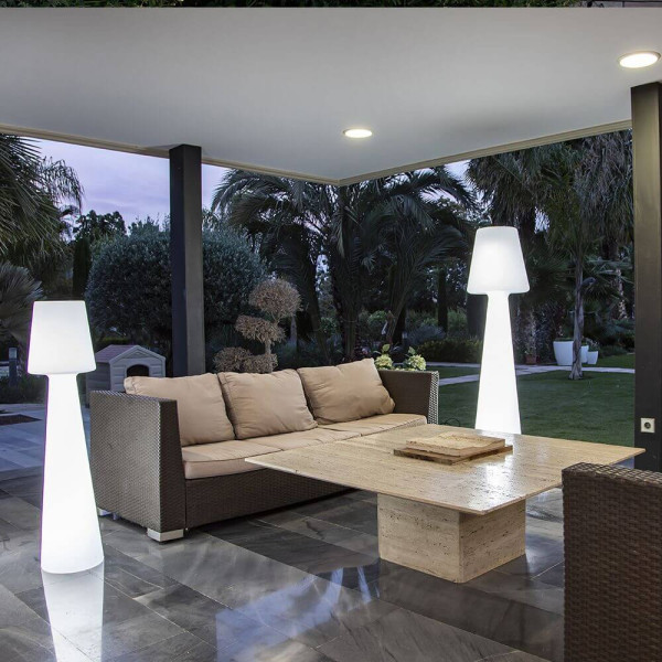 NewGarden LOLA 110 LED Stehleuchte 110cm wetterwest G13 Innen & Außen IP65