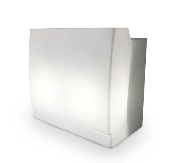 NewGarden SICILIA 120 LED beleuchtete Theke, Bar Tresen 120cm G13 Innen & Außen IP65