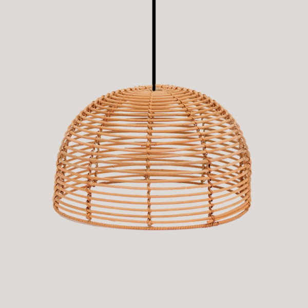 NewGarden BOSSA Pendelleuchte Naturfaser E27 ø35x22 cm