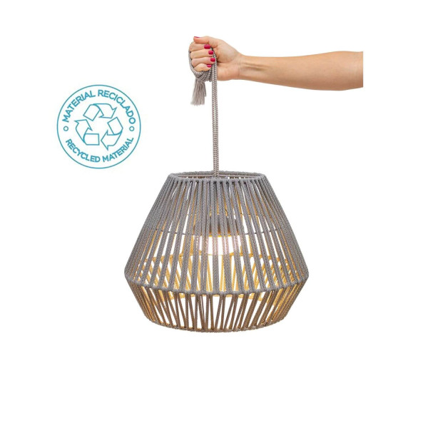 NewGarden CONTA LED Akku-Pendelleuchte, Outdoor, kabellos mit Fernbedienung, USB IP54