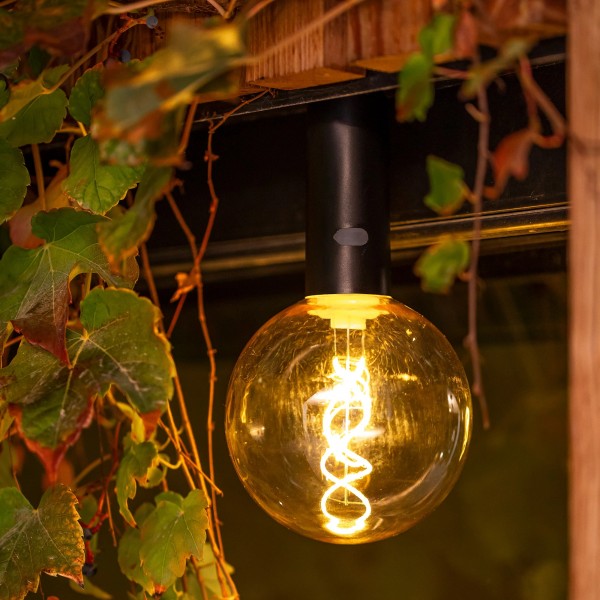 NewGarden EDY G125 LED Mobile Hängeleuchte beige Akku, Fernbedienung Innen & Außen IP54