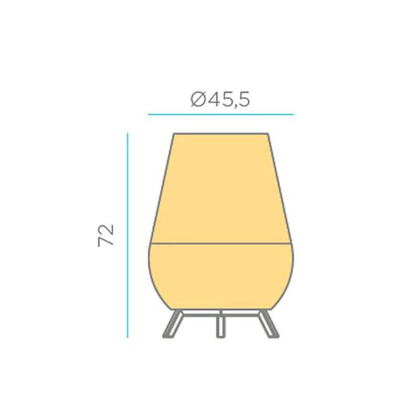NewGarden SAONA 70 Stehleuchte, Naturfaser-Standlampe, Fernbedienung, E27