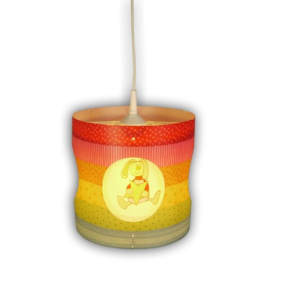 Niermann Rainbow Rabbit Dreh-Pendelleuchte E27 Multicolor, Bunt Made in Germany