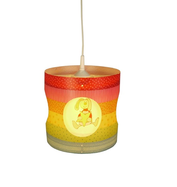 Niermann Rainbow Rabbit Dreh-Pendelleuchte E27 Multicolor, Bunt Made in Germany