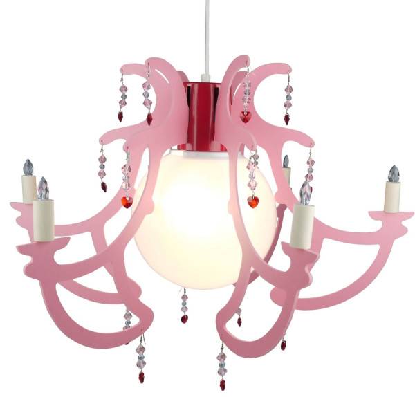 Niermann Rosata Pendelleuchte E27 Rosa Made in Germany