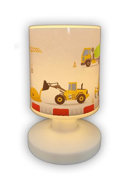 Niermann Baustelle LED Akku-Tischleuchte Warmweiss 1,5W IP44 Weiß, Multicolor