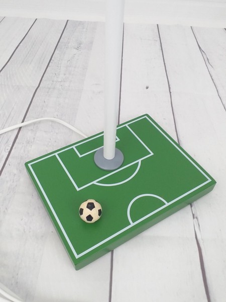 Niermann Fußballfeld Lese-Tischleuchte GX53 Grün, Weiß Made in Germany