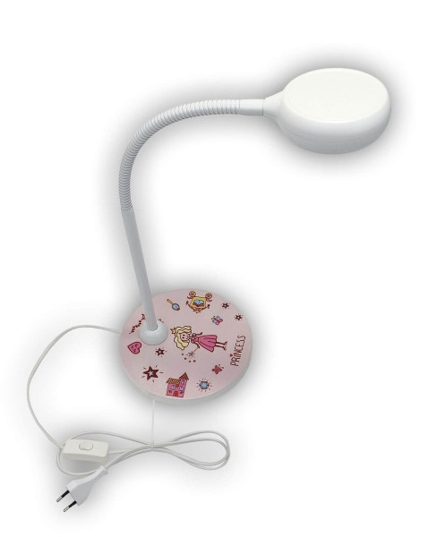 Niermann Princess Tischleuchte GX53 Rosa/Weiß Made in Germany