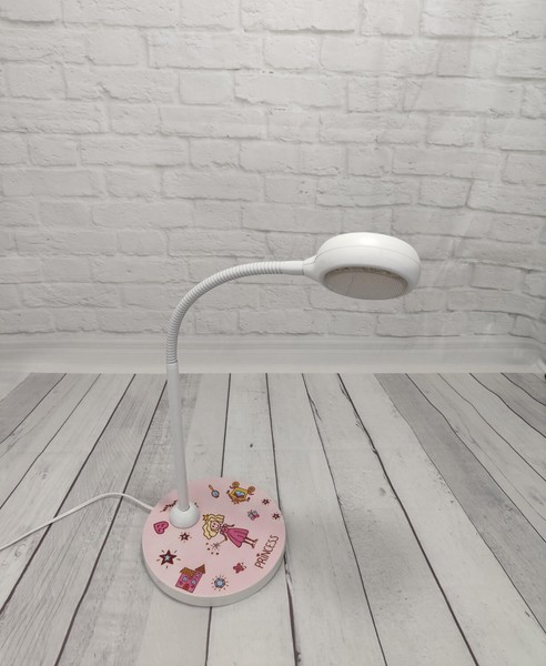 Niermann Princess Tischleuchte GX53 Rosa/Weiß Made in Germany