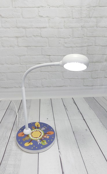 Niermann Waldtiere Tischleuchte GX53 Multicolor, Bunt Made in Germany