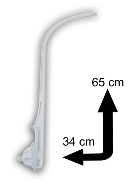 Niermann Mobilehalter zum Schrauben mit Spieluhr Weiß