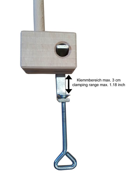 Niermann Mobilehalter Natur Made in Germany